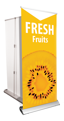 Portable banner stand