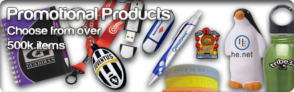 Promotional products and branded merchandise